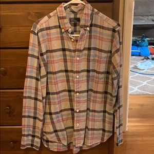 Gap grey lightweight flannel Men's Medium